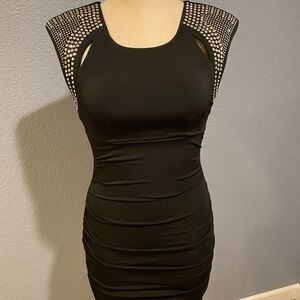 Ruby Rox Black Bodycon Mini Dress